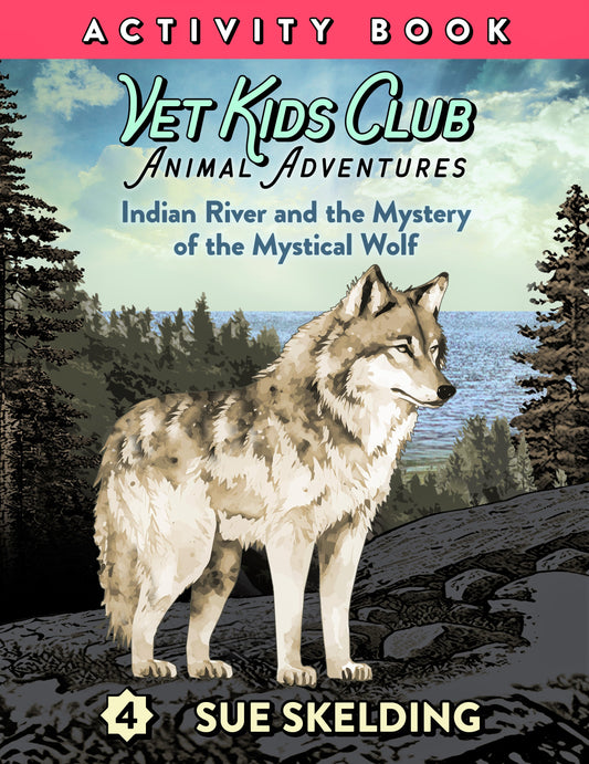 Activity Book - Indian River and Mystery of the Mystical Wolf Activity Book