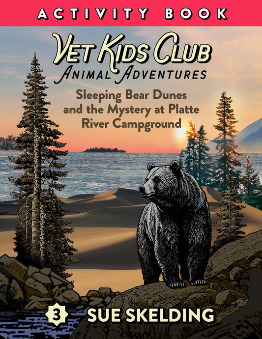 Activity Book - Sleeping Bear Dunes and the Mystery at Platte River Campground